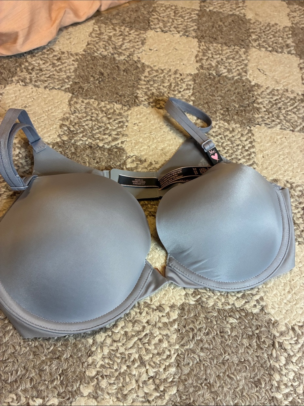Victoria’s Secret Gray Women's Smooth Push-Up Bra 36-C